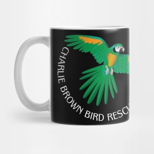 CB Rescue Logo with white type Mug